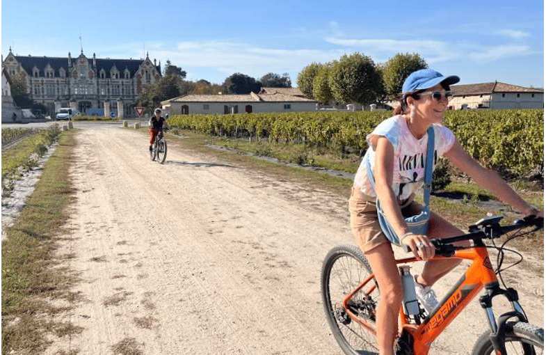 Journ&eacute;e v&eacute;lo dans le M&eacute;doc