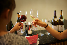 Burgundy wine tasting
